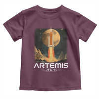 Launch To The Moon Mission Toddler T Shirt