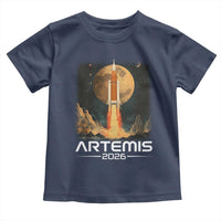 Launch To The Moon Mission Toddler T Shirt