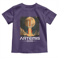 Launch To The Moon Mission Toddler T Shirt