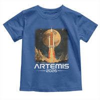 Launch To The Moon Mission Toddler T Shirt
