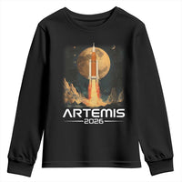 Launch To The Moon Mission Youth Sweatshirt