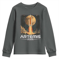 Launch To The Moon Mission Youth Sweatshirt