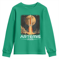 Launch To The Moon Mission Youth Sweatshirt