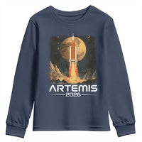 Launch To The Moon Mission Youth Sweatshirt