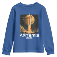 Launch To The Moon Mission Youth Sweatshirt