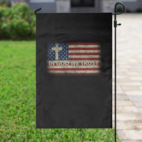 In God We Trust Christian US Flag Garden Flag