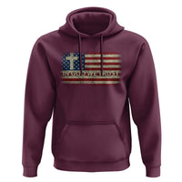 In God We Trust Christian US Flag Hoodie