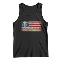 In God We Trust Christian US Flag Tank Top