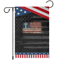 In God We Trust Christian US Flag Garden Flag