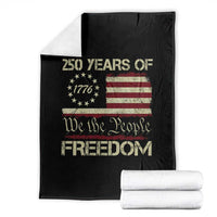 250 Years United States Throw Blanket We The People 1776 2026 Flag Memorial Day Patriotic 250th Birthday