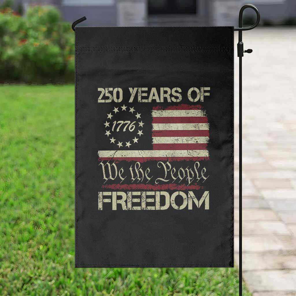 250 Years United States Garden Flag We The People 1776 2026 Flag Memorial Day Patriotic 250th Birthday