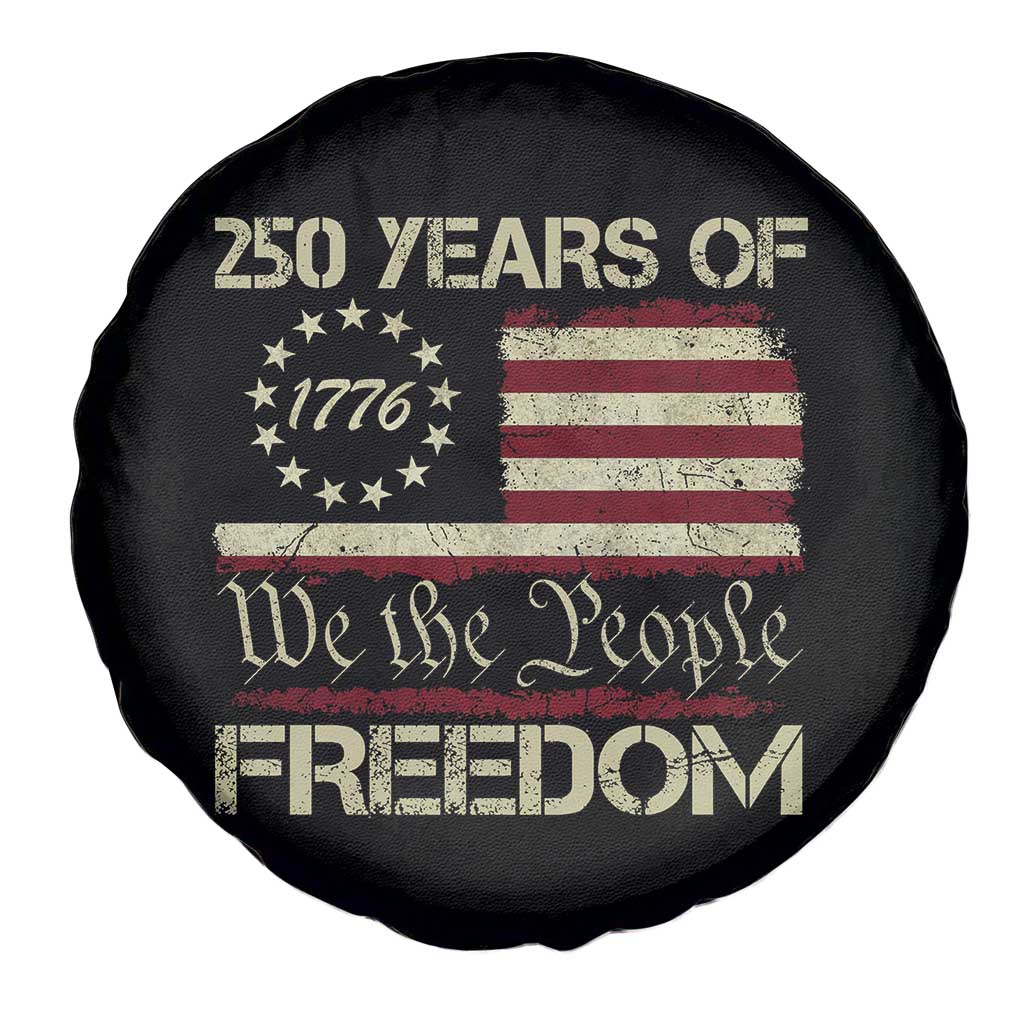 250 Years United States Spare Tire Cover We The People 1776 2026 Flag Memorial Day Patriotic 250th Birthday