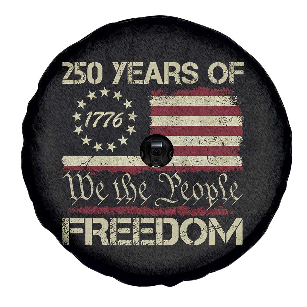 250 Years United States Spare Tire Cover We The People 1776 2026 Flag Memorial Day Patriotic 250th Birthday