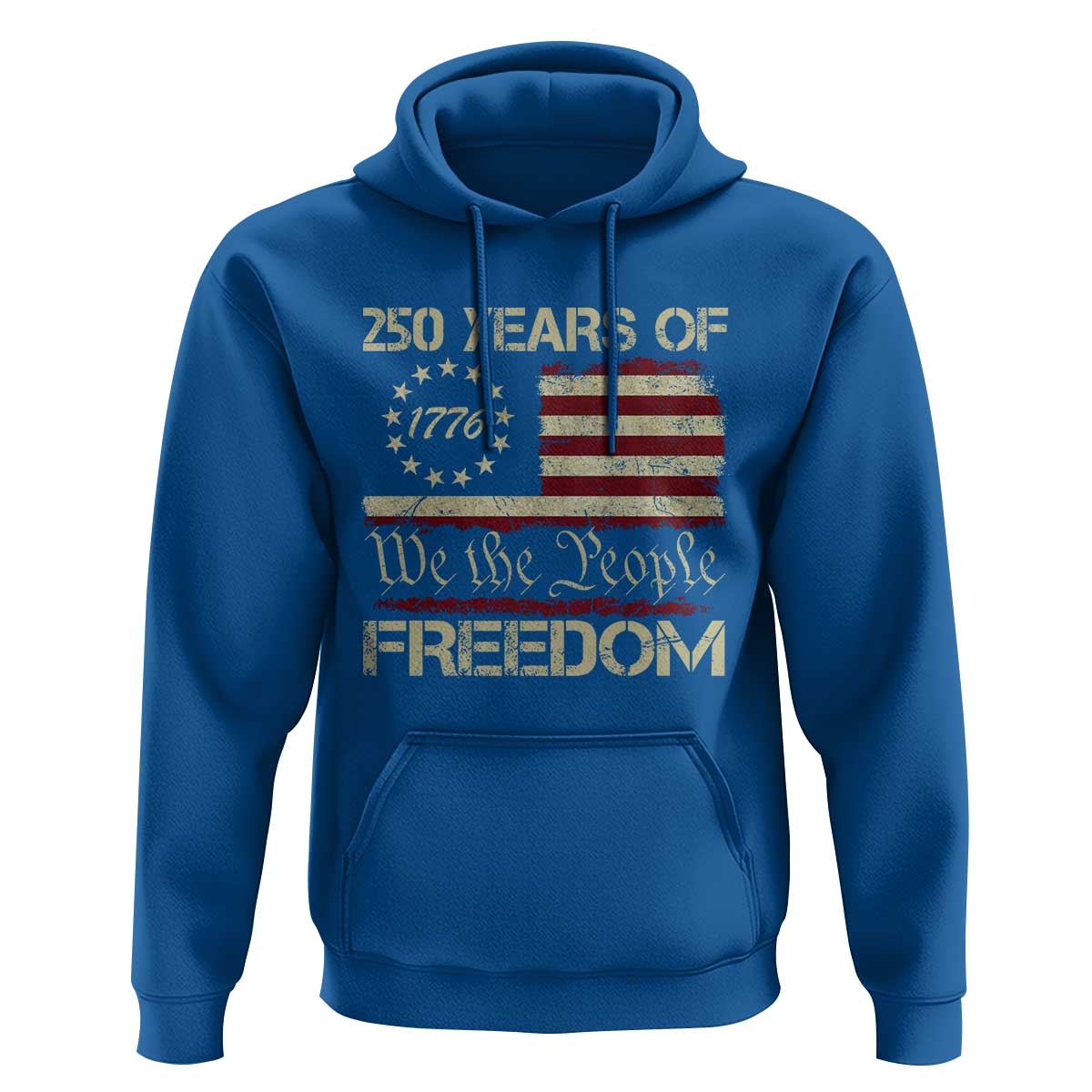 250 Years United States Hoodie We The People 1776 2026 Flag Memorial Day Patriotic 250th Birthday