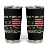 250 Years United States Tumbler Cup We The People 1776 2026 Flag Memorial Day Patriotic 250th Birthday