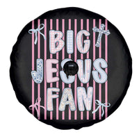 Big Jesus Fan Spare Tire Cover Striped Preppy Christian Believer Faith God Religious Gifts
