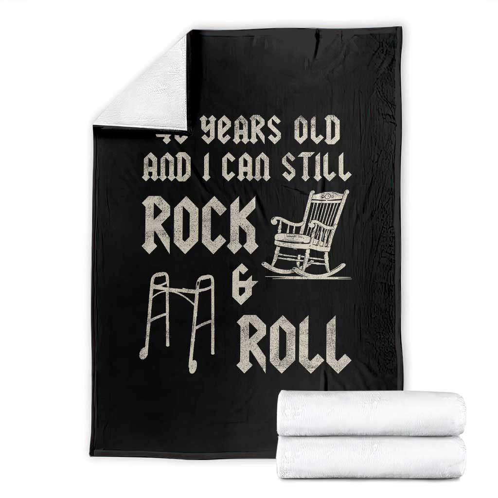 40th Birthday Gift For Men Throw Blanket Funny Man Saying Gag Gift 40 Years Old Birthday