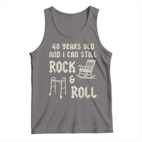40th Birthday Gift For Men Tank Top Funny Man Saying Gag Gift 40 Years Old Birthday