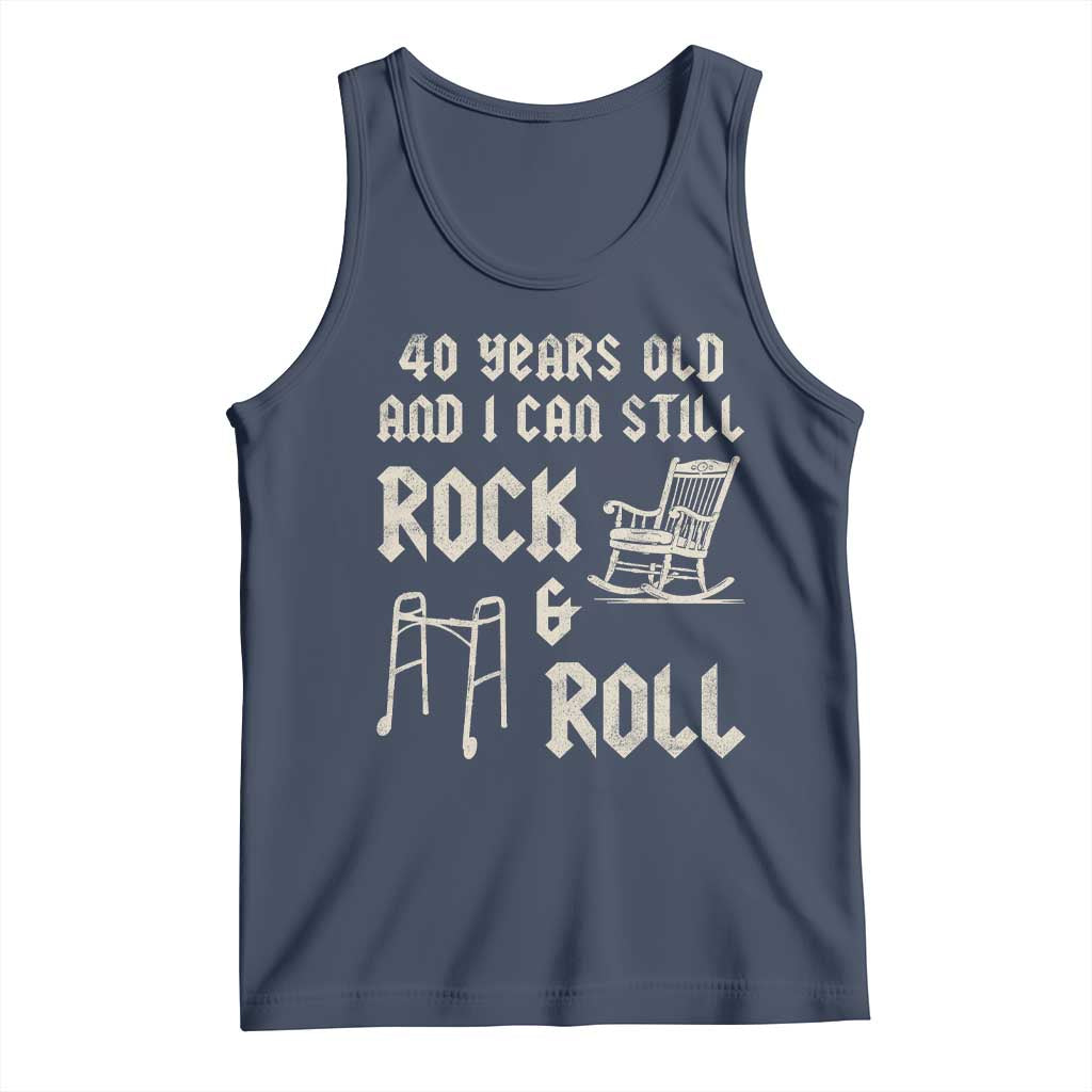 40th Birthday Gift For Men Tank Top Funny Man Saying Gag Gift 40 Years Old Birthday