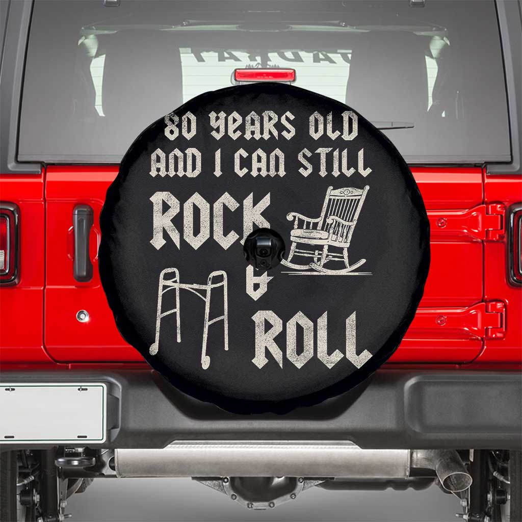 80th Birthday Gift For Men Spare Tire Cover Funny Man Saying Gag Gift 80 Years Old Birthday