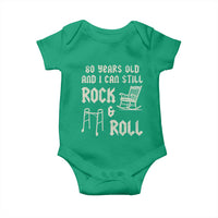 80th Birthday Gift For Men Baby Onesie Funny Man Saying Gag Gift 80 Years Old Birthday