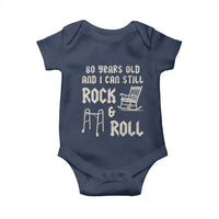 80th Birthday Gift For Men Baby Onesie Funny Man Saying Gag Gift 80 Years Old Birthday