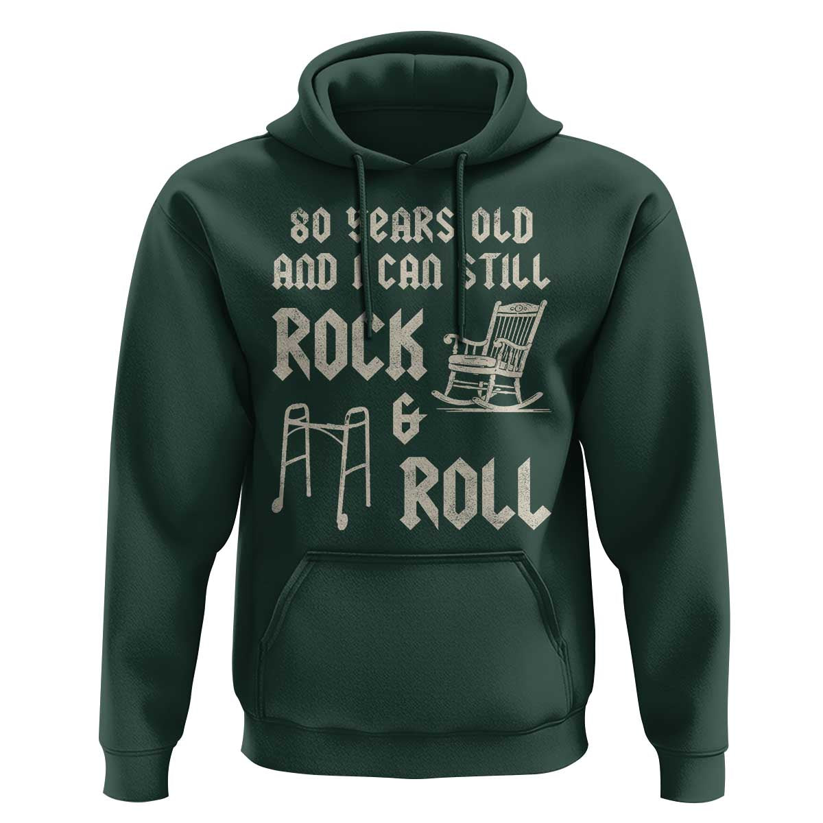 80th Birthday Gift For Men Hoodie Funny Man Saying Gag Gift 80 Years Old Birthday