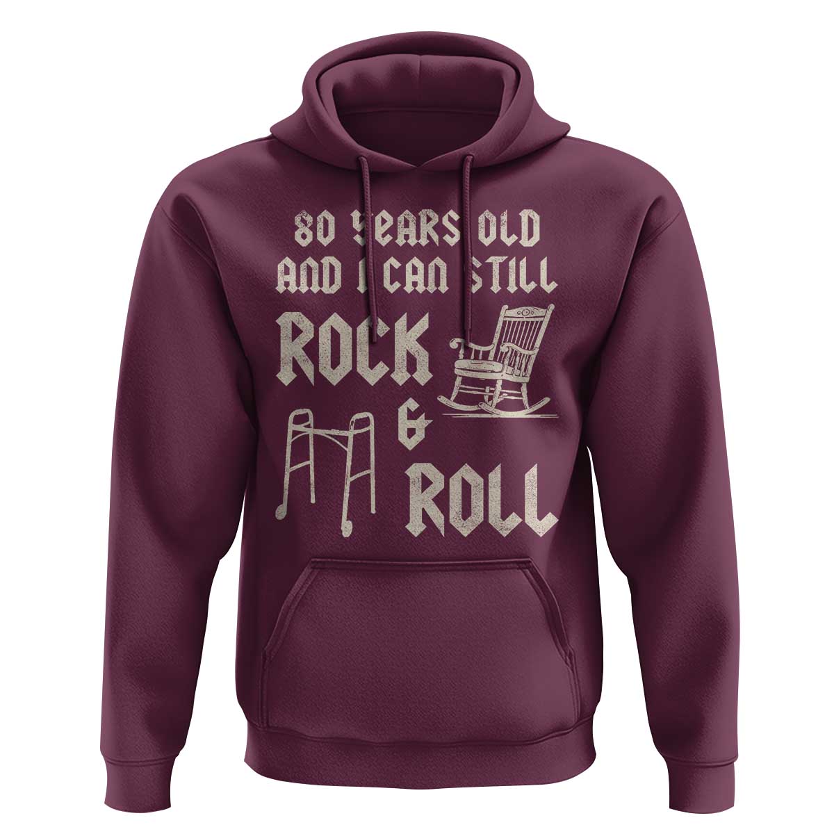 80th Birthday Gift For Men Hoodie Funny Man Saying Gag Gift 80 Years Old Birthday
