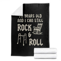 70th Birthday Gift For Men Throw Blanket Funny Man Saying Gag Gift 70 Years Old Birthday