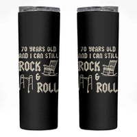 70th Birthday Gift For Men Skinny Tumbler Funny Man Saying Gag Gift 70 Years Old Birthday