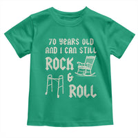 70th Birthday Gift For Men Toddler T Shirt Funny Man Saying Gag Gift 70 Years Old Birthday