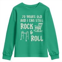 70th Birthday Gift For Men Youth Sweatshirt Funny Man Saying Gag Gift 70 Years Old Birthday