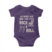 60th Birthday Gift For Men Baby Onesie Funny Man Saying Gag Gift 60 Years Old Birthday