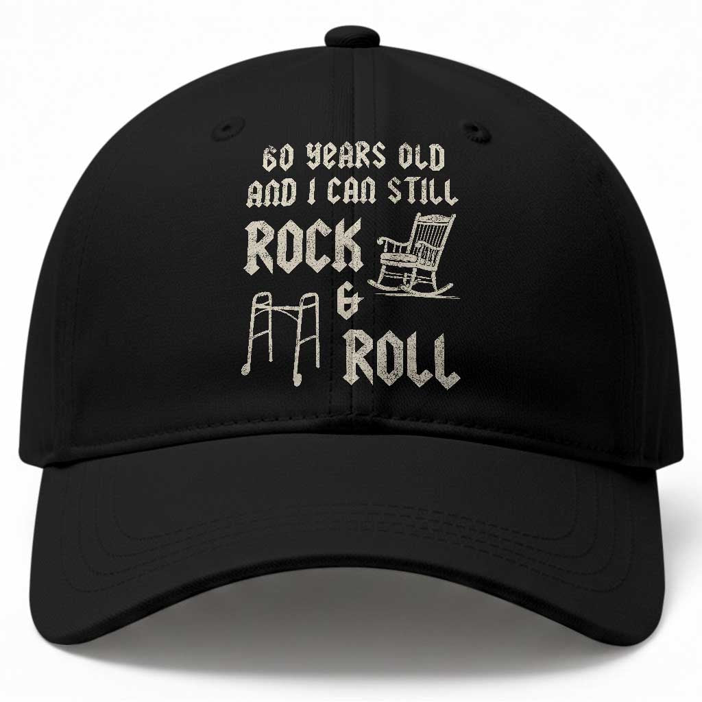 60th Birthday Gift For Men Baseball Cap Funny Man Saying Gag Gift 60 Years Old Birthday
