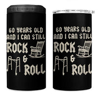60th Birthday Gift For Men 4 in 1 Can Cooler Tumbler Funny Man Saying Gag Gift 60 Years Old Birthday