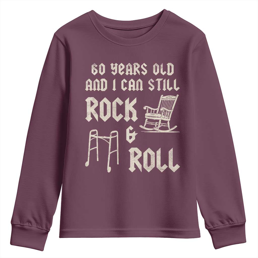 60th Birthday Gift For Men Youth Sweatshirt Funny Man Saying Gag Gift 60 Years Old Birthday