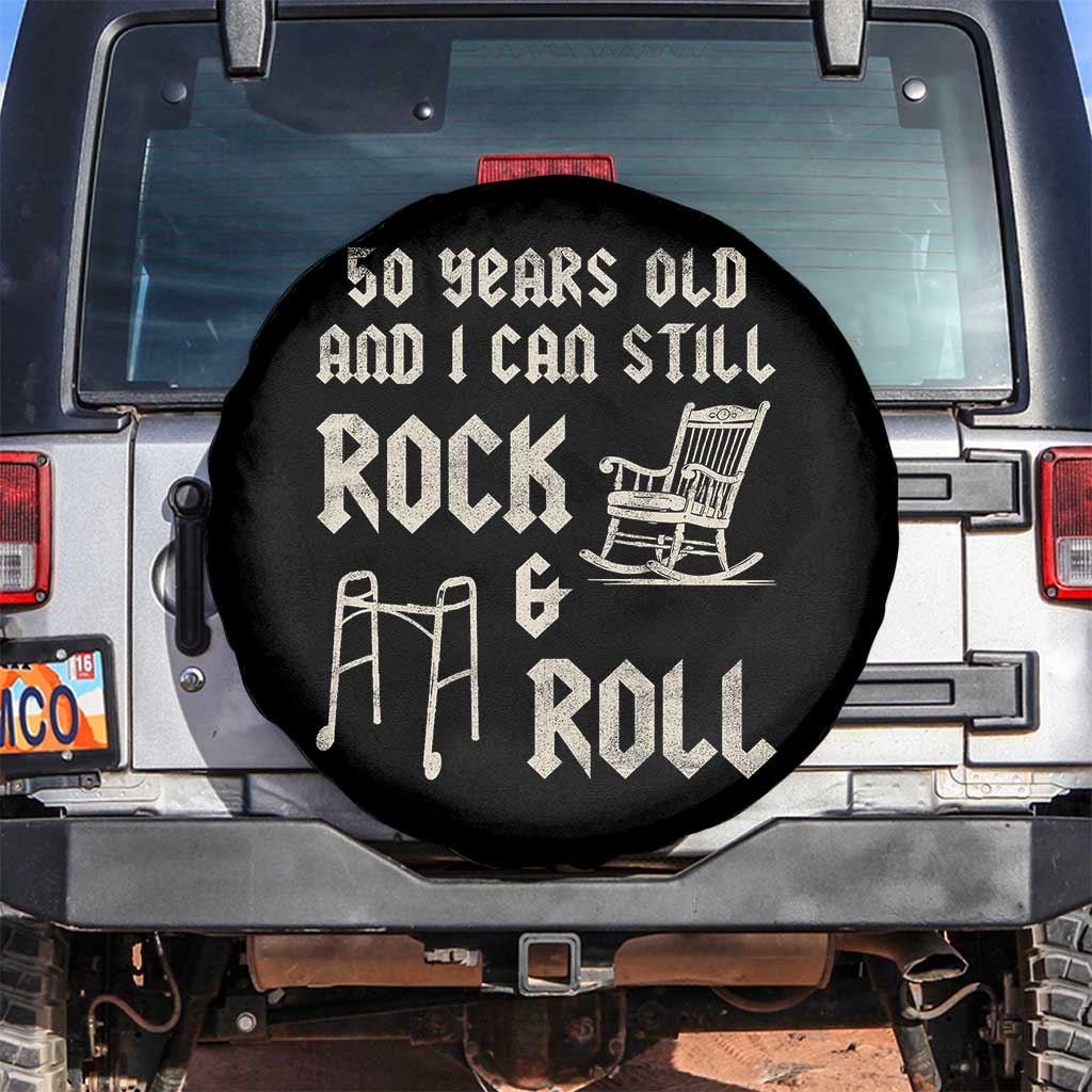 50th Birthday Gift For Men Spare Tire Cover Funny Man Saying Gag Gift 50 Years Old Birthday