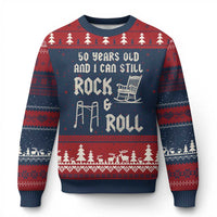 50th Birthday Gift For Men Ugly Christmas Sweater Funny Man Saying Gag Gift 50 Years Old Birthday