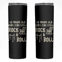 50th Birthday Gift For Men Skinny Tumbler Funny Man Saying Gag Gift 50 Years Old Birthday