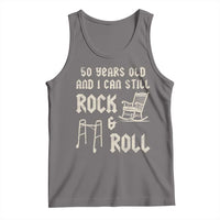 50th Birthday Gift For Men Tank Top Funny Man Saying Gag Gift 50 Years Old Birthday