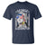 Funny 4th of July George Sloshington Washington T Shirt Retro America Flag - Wonder Print Shop