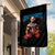 Funny George Washington Gym Garden Flag Muscular Flex Workout 4th of July - Wonder Print Shop