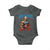 Funny George Washington Gym Baby Onesie Muscular Flex Workout 4th of July - Wonder Print Shop