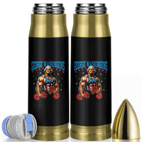 Funny George Washington Gym Bullet Tumbler Muscular Flex Workout 4th of July - Wonder Print Shop