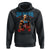 Funny George Washington Gym Hoodie Muscular Flex Workout 4th of July - Wonder Print Shop