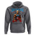 Funny George Washington Gym Hoodie Muscular Flex Workout 4th of July - Wonder Print Shop