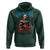 Funny George Washington Gym Hoodie Muscular Flex Workout 4th of July - Wonder Print Shop