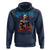 Funny George Washington Gym Hoodie Muscular Flex Workout 4th of July - Wonder Print Shop