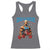 Funny George Washington Gym Racerback Tank Top Muscular Flex Workout 4th of July - Wonder Print Shop