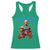 Funny George Washington Gym Racerback Tank Top Muscular Flex Workout 4th of July - Wonder Print Shop